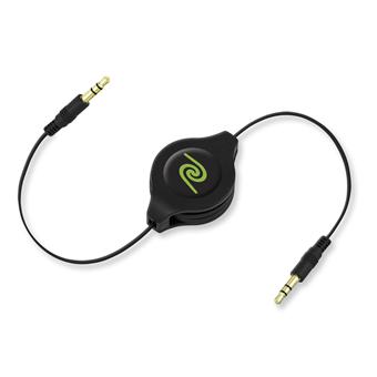 Câble Audio Jack 3,5mm Stéréo - Longueur 5 Mètres - Pour Smartphone, PC, TV, Voiture - Noir - Marque Seronik